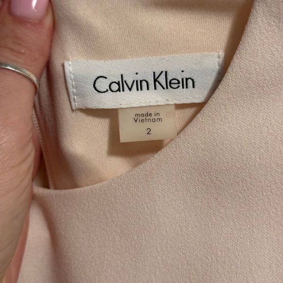 Calvin Klein Soft Pink Mini Dress - Picture 2 of 4
